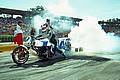 Erster Burnout in Hockenheim 1994
